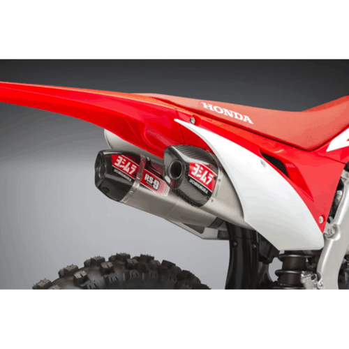 RS-9 HEADER/CANISTER/END CAP EXHAUST DUAL SYSTEM SS-AL-CF Honda CRF250R CRF250RX 2018-2021