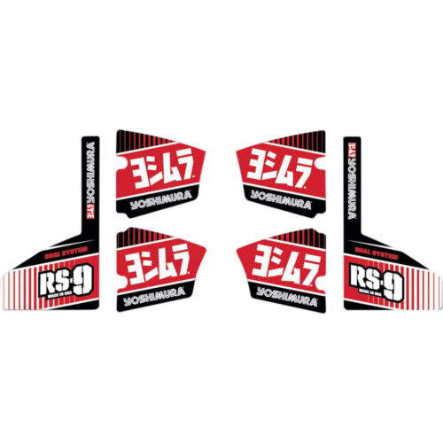 RS-9 MUFFLER DECAL SET 6/PCS