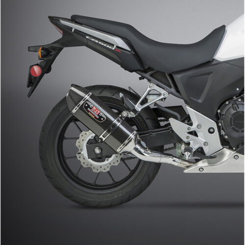 STREET R-77 SLIP-ON EXHAUST SS-CF-CF