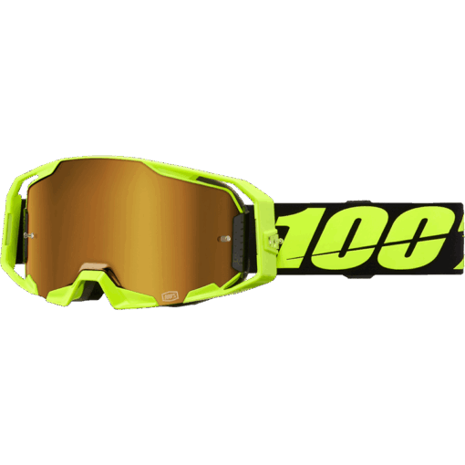 ARMATIC GOGGLE NEON YLW MIRROR TRUE GOLD