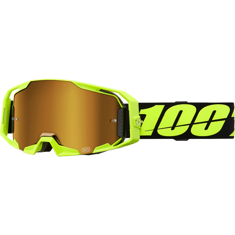ARMATIC GOGGLE NEON YLW MIRROR TRUE GOLD