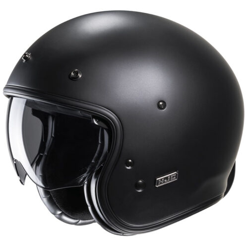 Helmet Retro V 31 Semi Flat Black