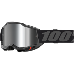 ACCURI 2 GOGGLE BLACK MIRROR SILVER LENS