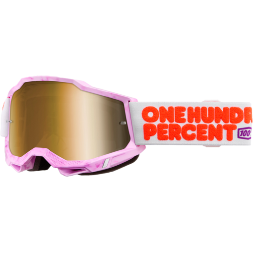 ACCURI 2 GOGGLE HUNDREDS MIRROR TRUE GOLD LENS