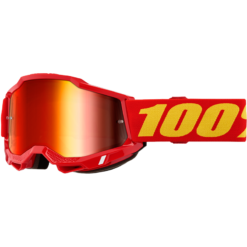ACCURI 2 GOGGLE RED MIRROR RED LENS