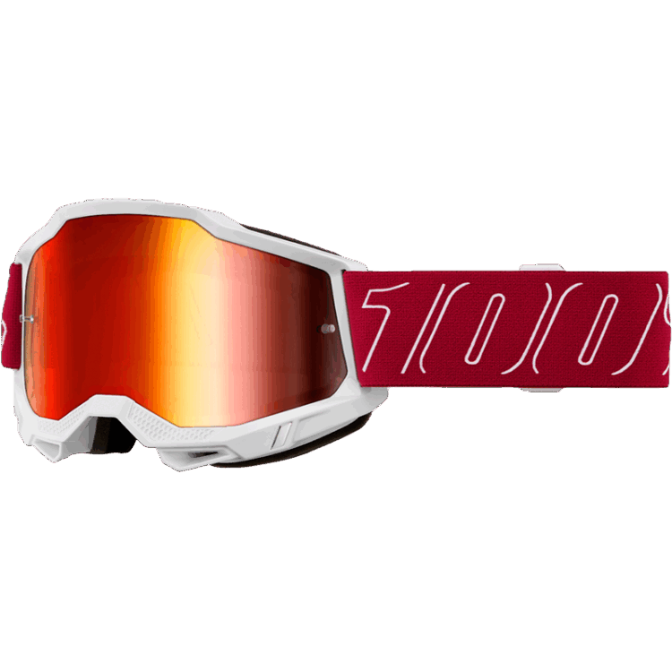 ACCURI 2 GOGGLE REDLINE MIRROR RED LENS