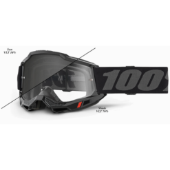 ACCURI 2 OTG/UTV/ATV DESERT GOGGLE BLACK PHOTOCHROMIC LENS