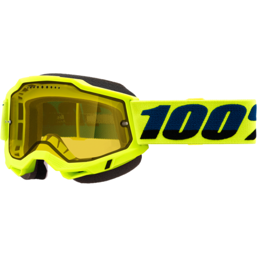 ACCURI 2 SNOWMOBILE GOGGLE FLUO YELLOW YELLOW LENS