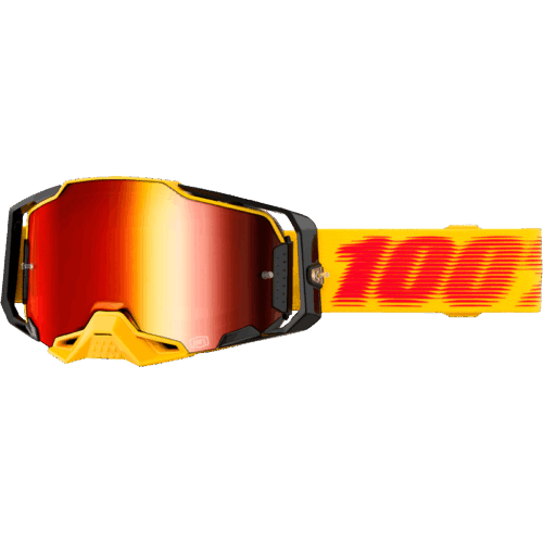 ARMEGA GOGGLE TETSU MIRROR RED LENS