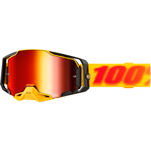 ARMEGA GOGGLE TETSU MIRROR RED LENS