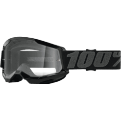 STRATA 2 GOGGLE BLACK CLEAR LENS