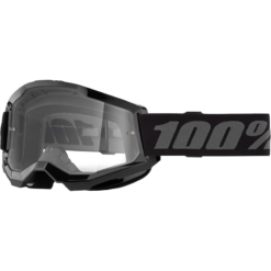 STRATA 2 GOGGLE BLACK CLEAR LENS