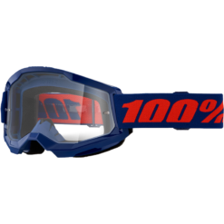 STRATA 2 GOGGLE NAVY CLEAR LENS