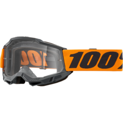 STRATA 2 GOGGLE NEON ORANGE CLEAR LENS