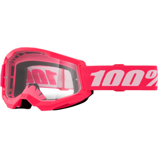 STRATA 2 GOGGLE PINK CLEAR LENS