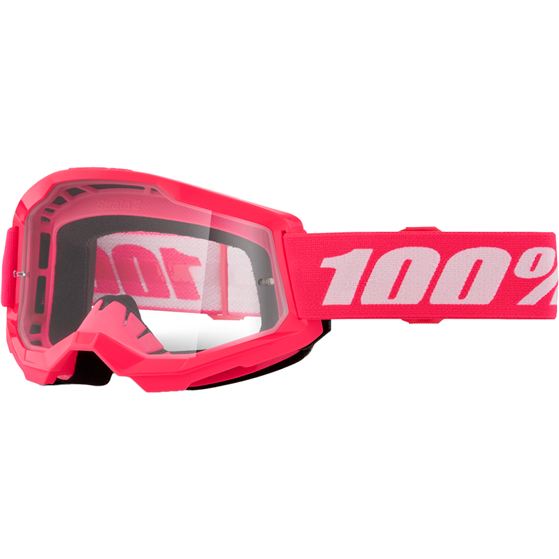 STRATA 2 GOGGLE PINK CLEAR LENS