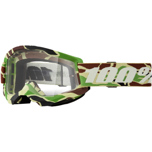 STRATA 2 GOGGLE WAR CAMO CLEAR LENS