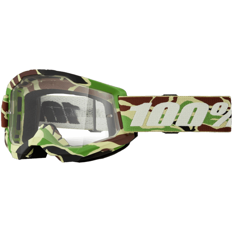 STRATA 2 GOGGLE WAR CAMO CLEAR LENS