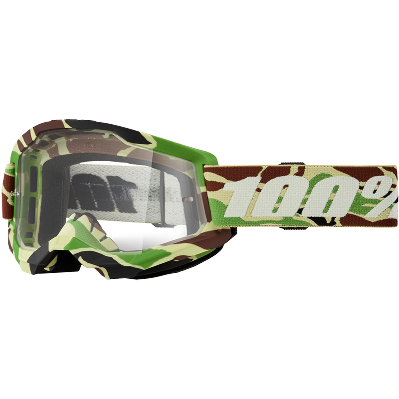 STRATA 2 GOGGLE WAR CAMO CLEAR LENS