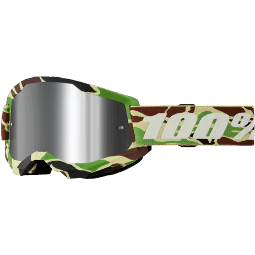 STRATA 2 GOGGLE WAR CAMO MIRROR SILVER LENS