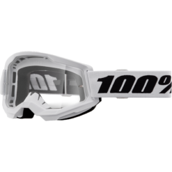 STRATA 2 GOGGLE WHITE CLEAR LENS