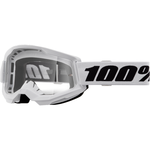 STRATA 2 GOGGLE WHITE CLEAR LENS