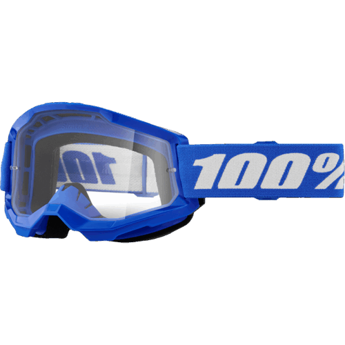 STRATA 2 JUNIOR GOGGLE BLUE CLEAR LENS