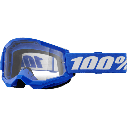 STRATA 2 JUNIOR GOGGLE BLUE CLEAR LENS
