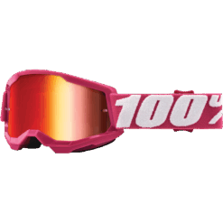 STRATA 2 JUNIOR GOGGLE FLETCHER MIRROR RED LENS