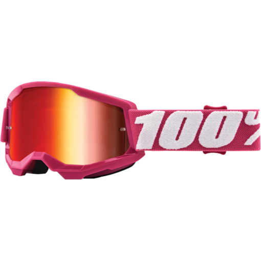 STRATA 2 JUNIOR GOGGLE FLETCHER MIRROR RED LENS