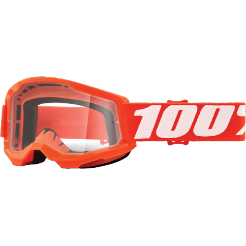 STRATA 2 JUNIOR GOGGLE ORANGE CLEAR LENS