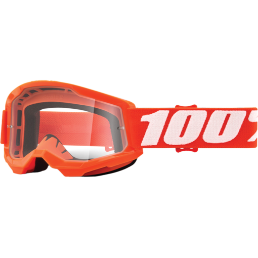 STRATA 2 JUNIOR GOGGLE ORANGE CLEAR LENS