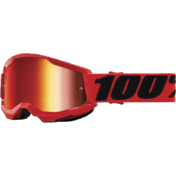 STRATA 2 JUNIOR GOGGLE RED MIRROR RED LENS