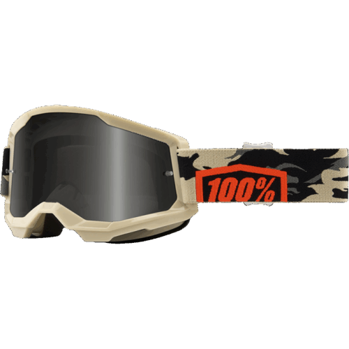 STRATA 2 SAND GOGGLE KOMBAT SMOKE LENS
