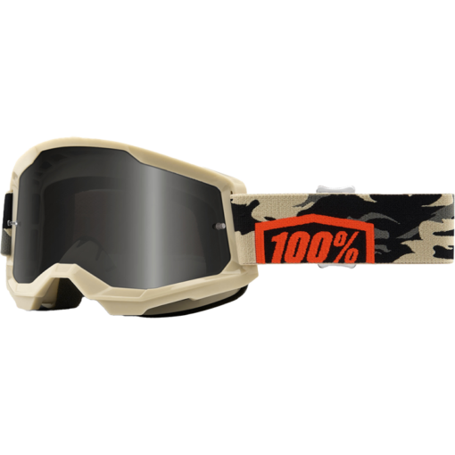 STRATA 2 SAND GOGGLE KOMBAT SMOKE LENS