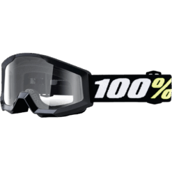 STRATA MINI GOGGLE BLACK CLEAR LENS