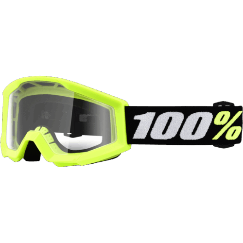 STRATA MINI GOGGLE YELLOW CLEAR LENS