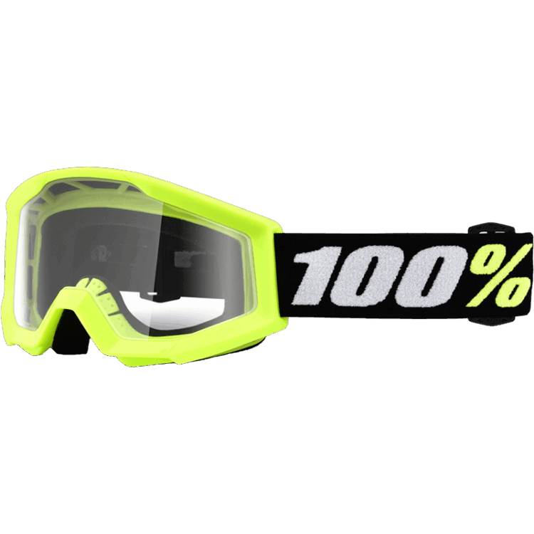 STRATA MINI GOGGLE YELLOW CLEAR LENS