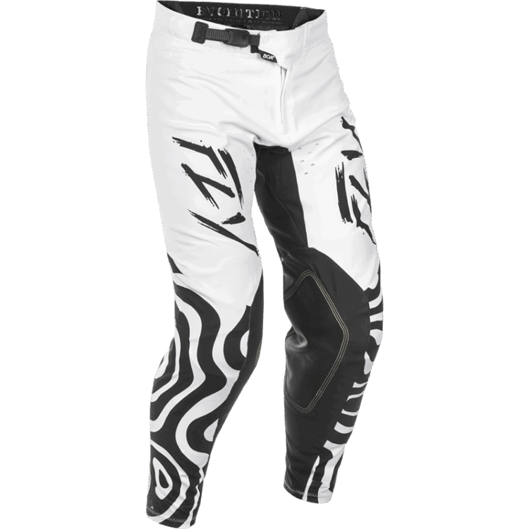 EVOLUTION  DST  ABYSS PANTS WHITE/BLACK SZ