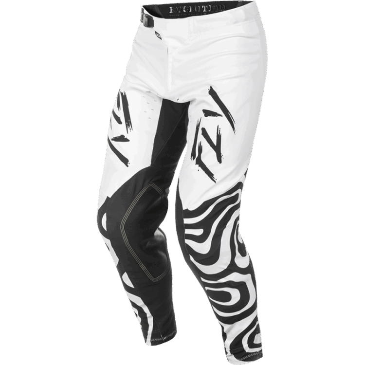 EVOLUTION  DST  ABYSS PANTS WHITE/BLACK SZ - Image 5