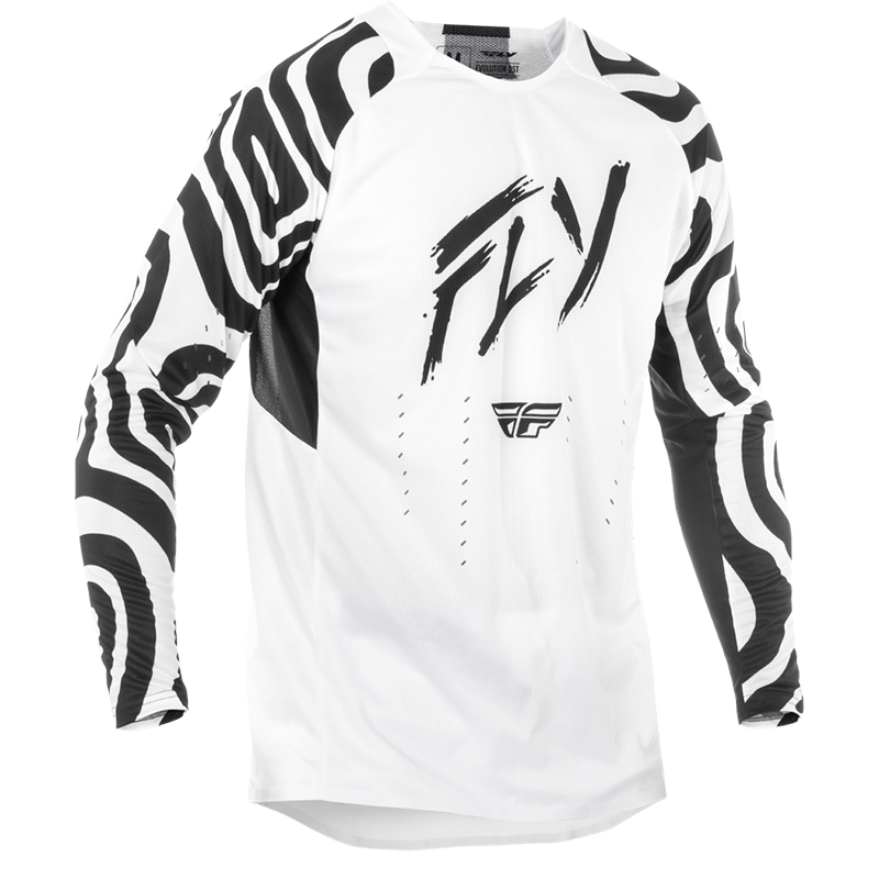EVOLUTION  DST ABYSS JERSEY WHITE/BLACK - Image 2