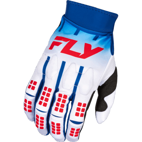 EVOLUTION  DST GLOVES RED/WHITE/BLUE