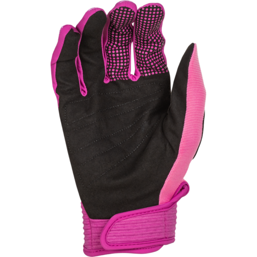 F-16 GLOVES MAUVE/BLACK - Image 3