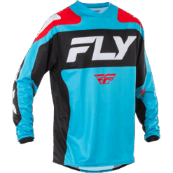 F-16 JERSEY CYAN/BLACK/WHITE