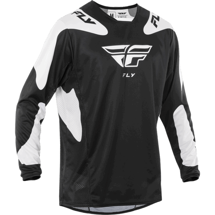 KINETIC SYM JERSEY BLACK/WHITE