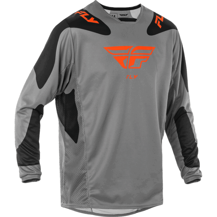 KINETIC SYM JERSEY GREY/ORANGE/BLACK