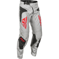 KINETIC SYM PANTS LIGHT GREY/RED/BLACK SZ