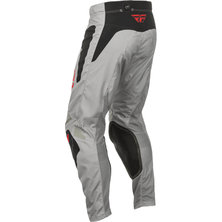 KINETIC SYM PANTS LIGHT GREY/RED/BLACK SZ - Image 3