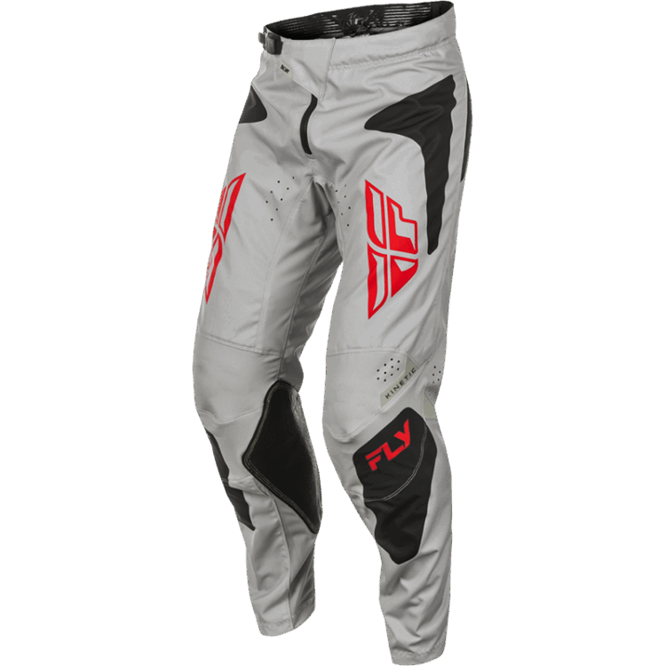 KINETIC SYM PANTS LIGHT GREY/RED/BLACK SZ - Image 5