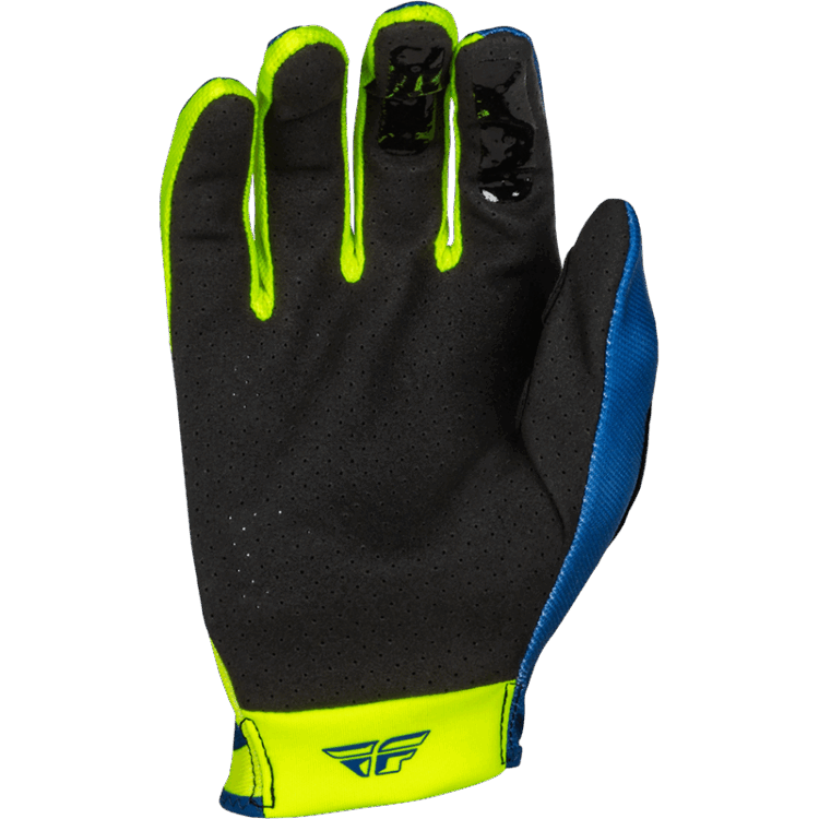 LITE LANCER GLOVES NAVY/HI-VIS - Image 3
